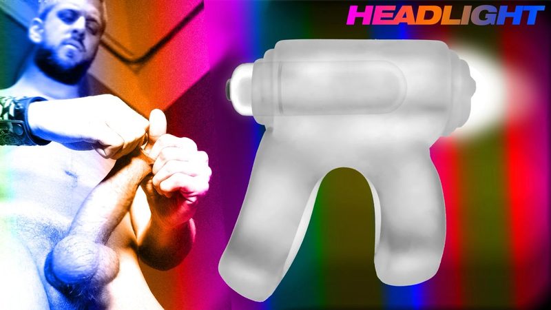 Oxballs HEADLIGHT LED-lit Cockring on sale