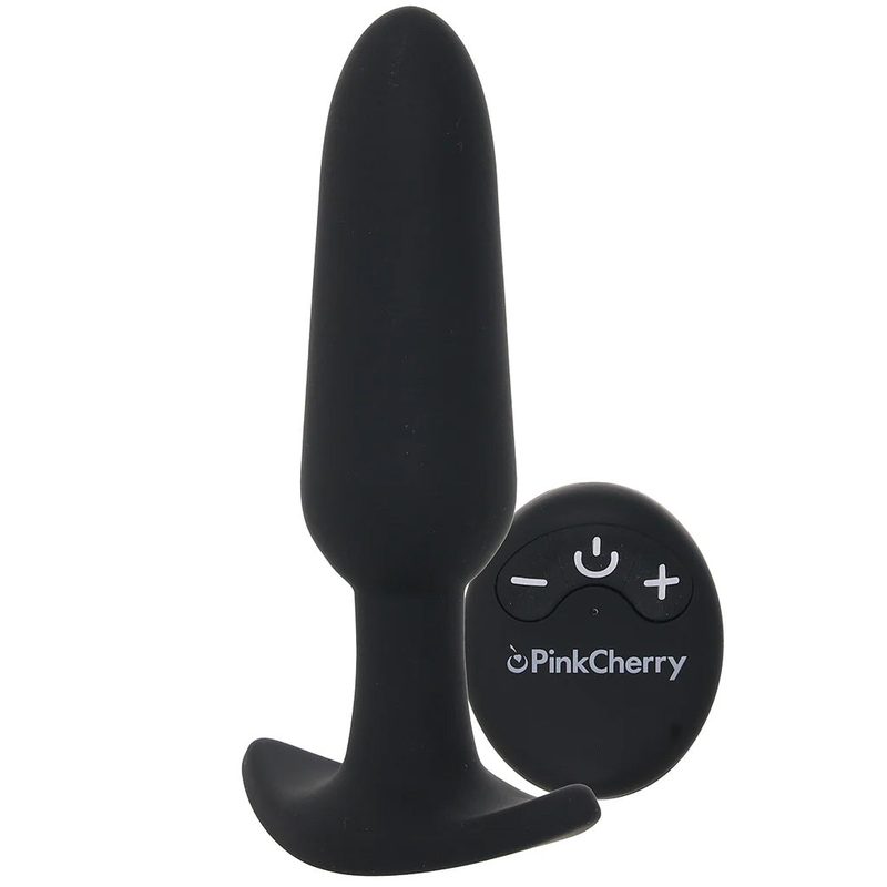 PinkCherry Remote Control Vibrating Butt Plug on sale